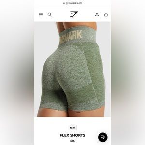 Gymshark Flex Shorts XS